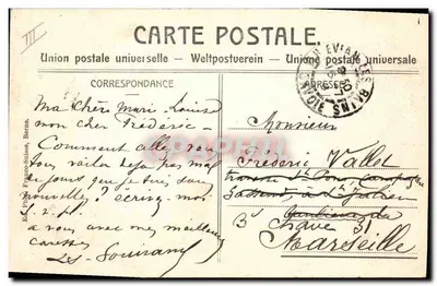 Ascensão do Mont-Blanc — No topo do Monte Blanque 4810m — B.&F. 1849 — Verso