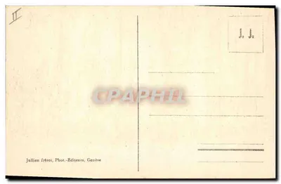 Chamonix — Przejście przez szczelinę na Mont-Blanc — J. J. 6680 — Rewers