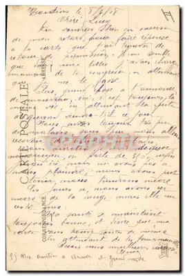 Ascensão da Parracbee (Alt. 3712m) — Editor não identificado, n° de série 3048 — Verso
