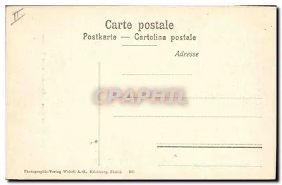 Morze Lodowe — Przejście przez Rysy — Photographie-Verlag Wehrli A.-G., Kilchberg, Zürich, n° 5170 — Rewers
