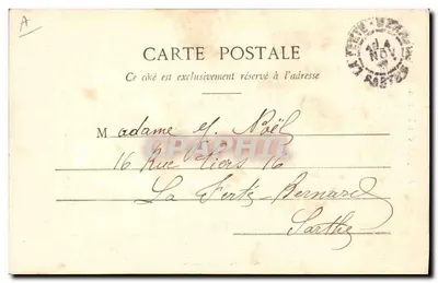 Flor de Laranjeira — Generosidade, Pureza — Phototype A. Beareter & Cie, Nancy — Verso