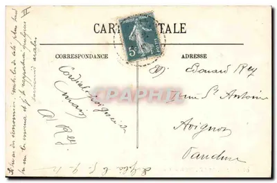Grupo de Palmeiras no Deserto — SCÈNES ET TYPES — LL — n° 6010 — Verso