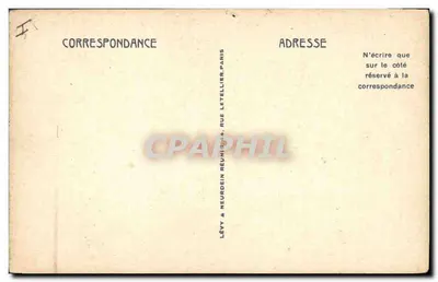 Na brzegu wadi — palmy datlowe — SCÈNES et TYPES LL n°6052 — Rewers