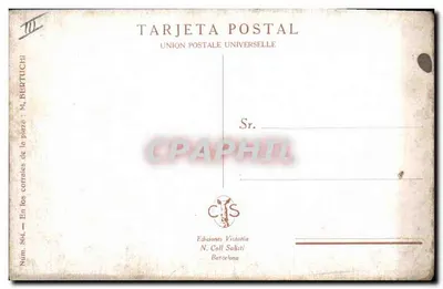 Corrales der Plaza — Éd. N. Coll Sabatí, N° 504 — Rückseite