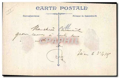 Retrato de um oficial francês — editor não visível — número de série não visível — Verso