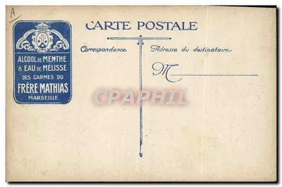 Hussardi Inglesi in marcia verso il fronte — Alcool di Menta e Acqua di Melissa dei Carmelitani del Fratello Mathias, Marsiglia — Verso