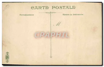 Infantaria — Saída de um soldado de férias — L.V. & Cie, n° 3592 — Verso