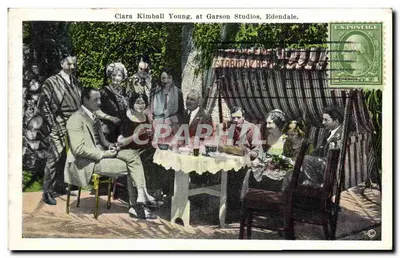 Clara Kimball Young, em Garson Studios, Edendale — Publicada pela California Postcard Co., Los Angeles