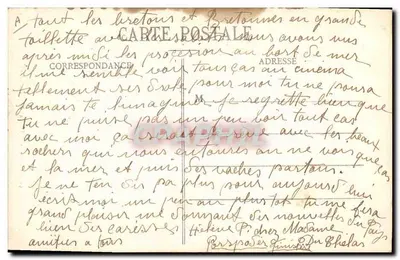 Dziewczynka z Plougaastel (Finistère) — seria 52 — wydawca F.T.1 — Rewers