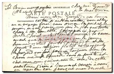 Kobiety z Douarnenez (Ploaré, Le Juch, Pouldergat) — kolekcja Villard, Quimper — Rewers