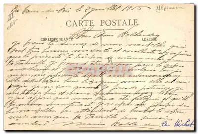 Ascensão do Pic de la Grave - Massif do Pelvoux - E. R. - 1720 — Verso