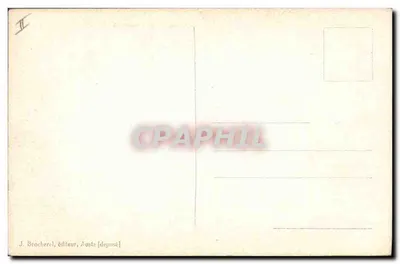 Caravana no col do Gigante (3351 m.) — J.B. 180 — Editor J. Brocherel, Aosta — Verso
