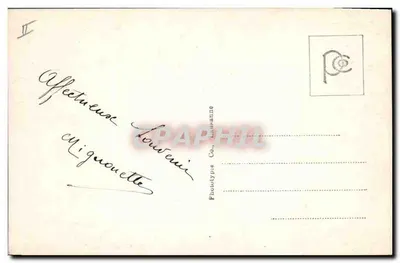 Esporte de inverno na montanha — 10551 — Fbouitype Co. Béarnande — Verso