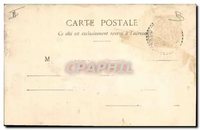 Glycine — Langage des Fleurs — Phototype A. Bergeret & Cie, Nancy — Verso