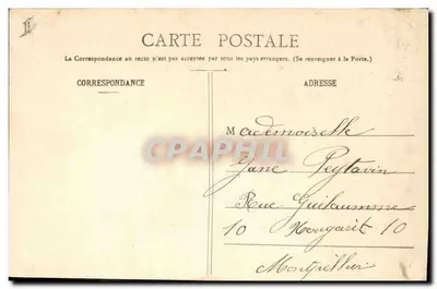 Réséda — Linguagem das Flores — Fototipo A. Béarnel, Paris — Verso