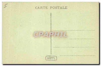 Studium palmierych — SCÈNES et TYPES — n° 709 — Rewers