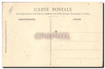 Hyères — Boulevard des Palmiers — Edição Giletta, fot., Nice, n° 1705 — Verso