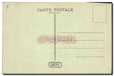 Pejzaż południowy - Palmy — seria 707 — wydawca Idéale P.S. — Rewers
