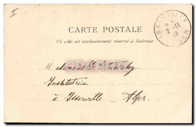 Biskra — Groep palmen — N° 15 — Uitgever niet geïdentificeerd — Achterkant