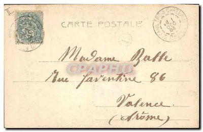 Kobieta w sukni balowej w ramie z pniami drzew — Alterocca - Terni — wydawca Altenico, nr 4912 — Rewers
