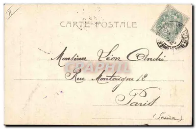 Amizade de todos — Carta de amizade — Atrescopes, n°4913 — Verso