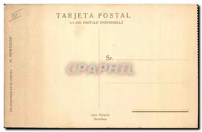 Toreros na placu — Toreros w turnieju — M. Bertuchi, Barcelona — Rewers