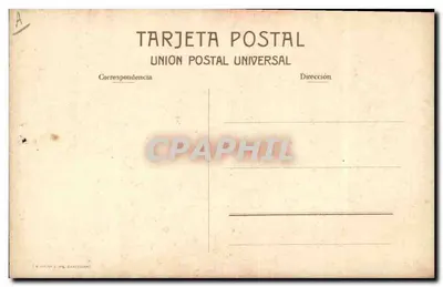 Salida del toril — scène de corrida — éditeur C. Ruanoslopil, n° 4 — Verso