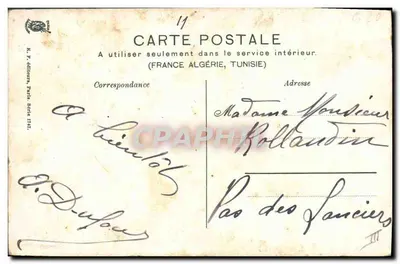 Corrida em Séville — editor K. P. Adleutra, Paris, 1909 — Verso