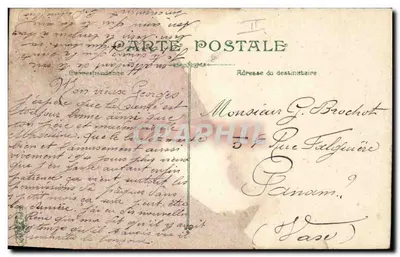 Infanteria — Distribuição da sopa — L.V.&C.S. n°3579 — Verso