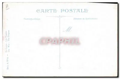 Os Dragões — Em Guerra — Série A No 6 — Éditeur L.V.C. — Verso