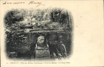 Couilly - Villa dos Artistas Dramáticos em Pont-aux-Dames: A Cachoeira — Hoenry