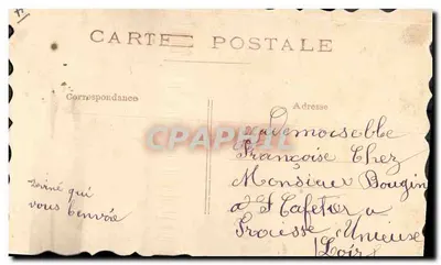 Flores de primavera em um carrinho — Um pouco é tudo para a amizade — editor desconhecido — Verso