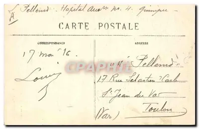 Szydełkarki na Tulle — Pont-l'Abbé — Maison Pichavant — Rewers