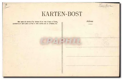 Concarneau — Gra w trzech i siedem — kolekcja Vitaran — Rewers