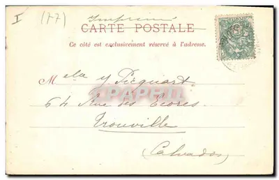 Floresta de Fontainebleau — O Carvalho charme — A. Siron, fot.-edit., Barbizon (S.-et-M.) — Verso