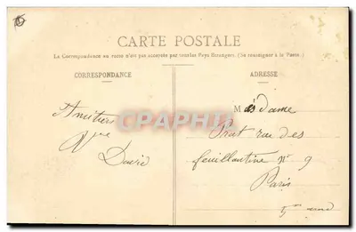 Sob a Floresta no Paraíso — Saint-Dié — Imp. Ad. Welck — Verso