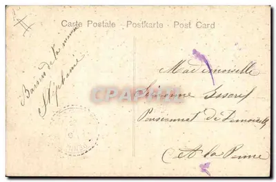Coppel op een grote anker — uitgever Intercôte, n° 783 — Achterkant