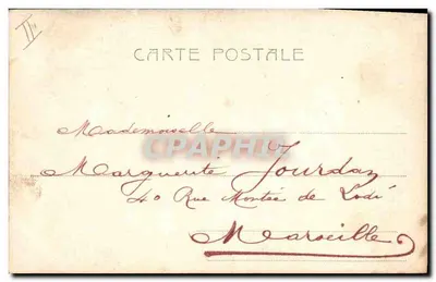 Crianças e mulher em um tronco de árvore — editor Astrocasa Terni, n° 4916 — Verso