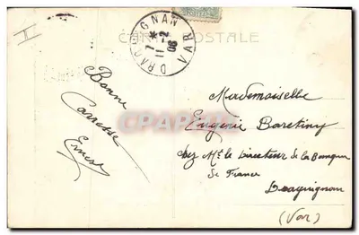 Crianças e mulher em um grande tronco de árvore — Azerocca Terni n°4916 — Verso