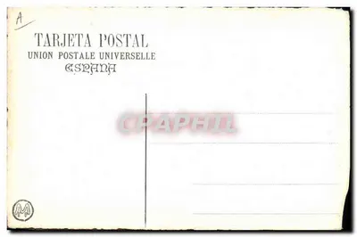 Toreador e touro de madeira — série 11 — Cris-Crac — Verso