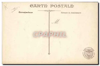 Retrato de un oficial en uniforme — editor C.P.I. n° 15 — Reverso