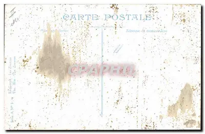 Zouzous — Wojna — seria A N° 3 — wydawca L.V.C. — Rewers