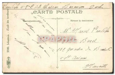 Escola dos Tambores — Béziers — L.V. & Cie — Verso
