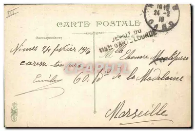 Artilharia. Na estrada do polígono — L.V. & Cie, n° 3717 — Verso