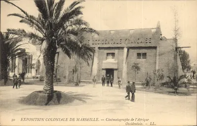 Exposição Colonial de Marselha — Cinématographe da África Ocidental — LL.