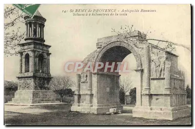 São RÉMY de PROVENCE — Antiguidades Romanas — editor anônimo, n° 141