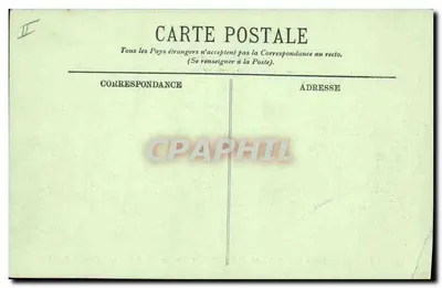 Exposição Colonial de Marseille — Cinématographe da África Ocidental — LL. — Verso