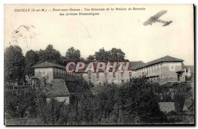 Couilly (S.-et-M.) – Pont-aux-Dames – Vista Geral da Casa de Aposentadoria dos Artistas Dramáticos