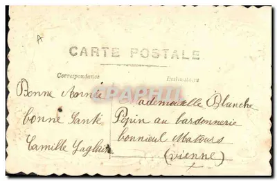 Bouquet van kamperfoelies — Goed jaar — Franse uitgave — Achterkant