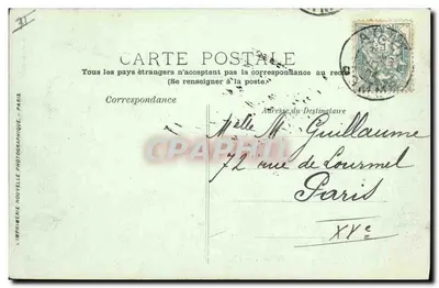 Bois de Cise — La Terrasse — LL. n°159 — Reverso